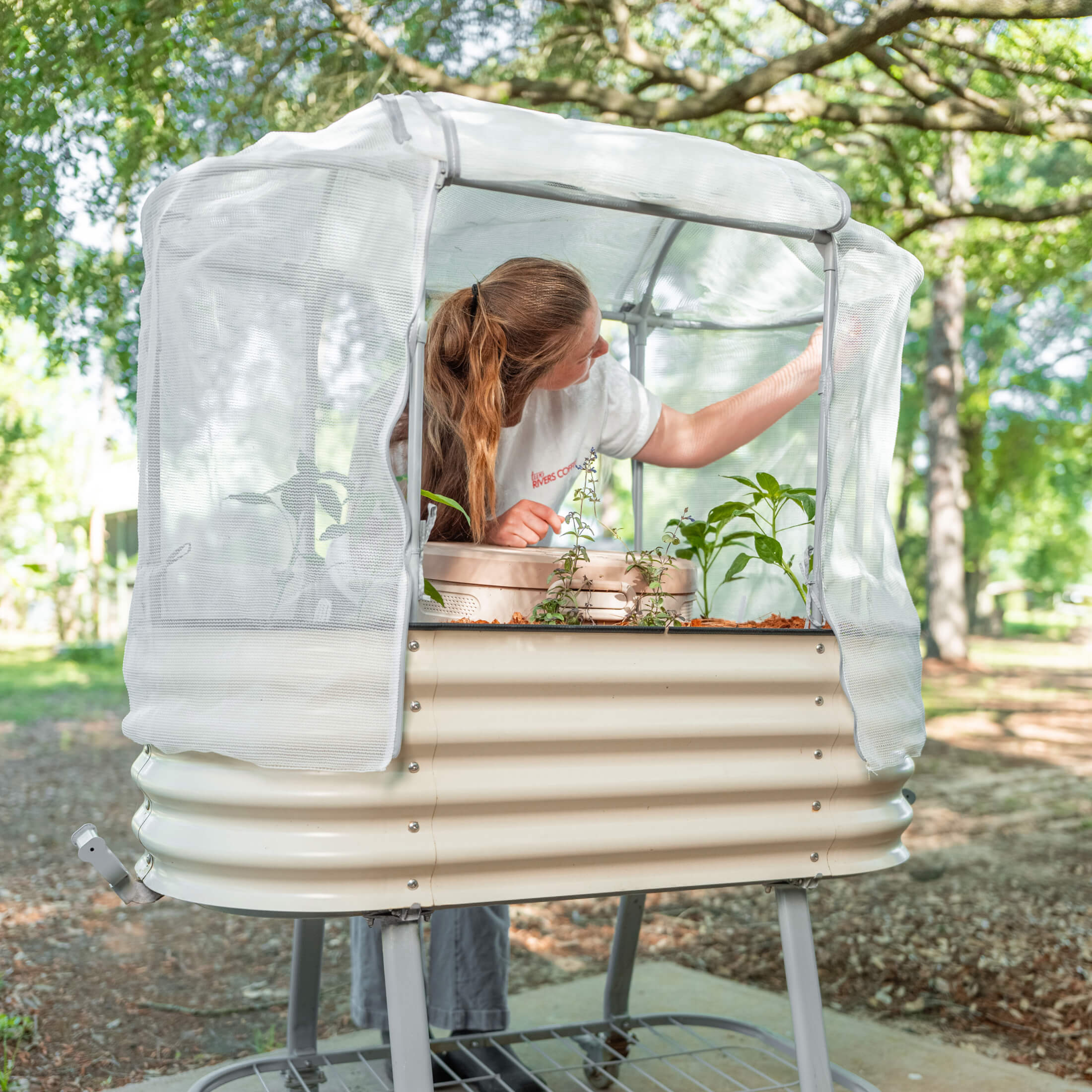 Elevated Garden Bed  - S Series 2.0' x 4.0' with Cover - Image 5